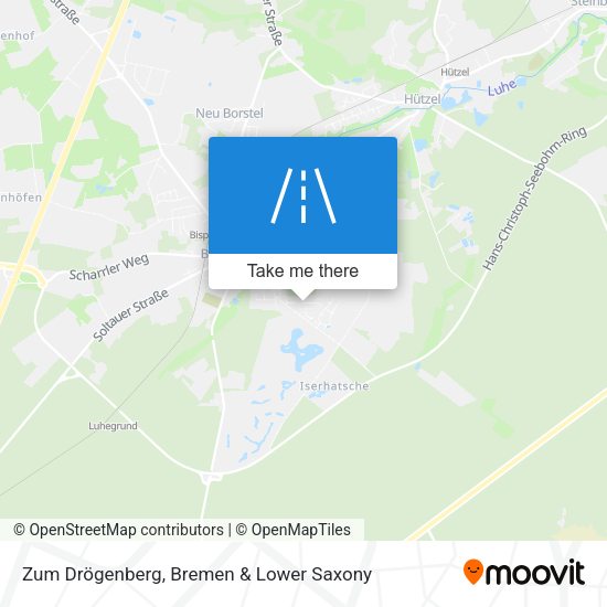 Zum Drögenberg map