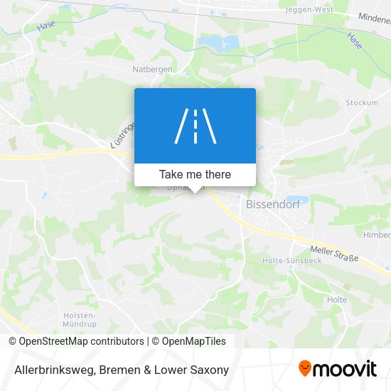 Allerbrinksweg map