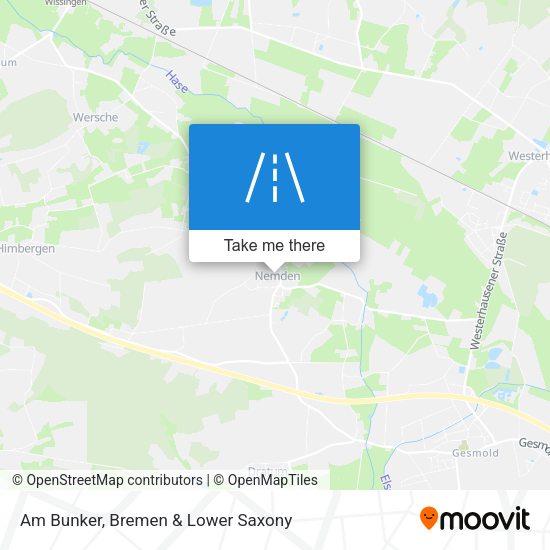 Am Bunker map