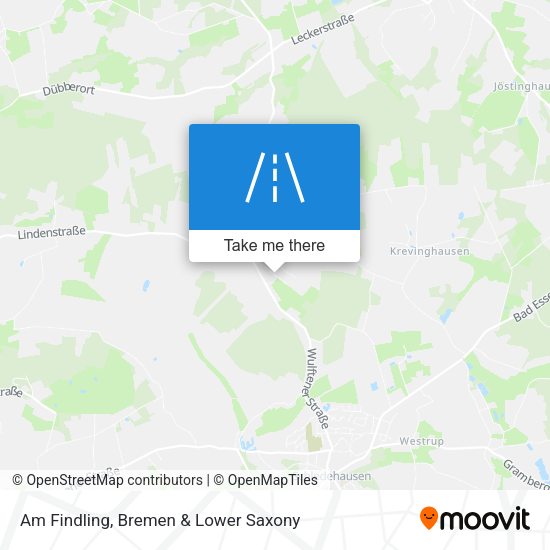 Am Findling map
