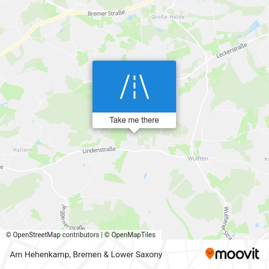 Am Hehenkamp map