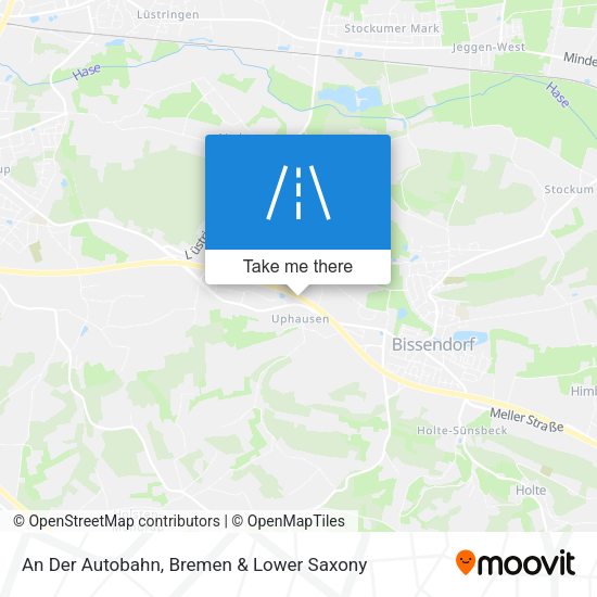 An Der Autobahn map