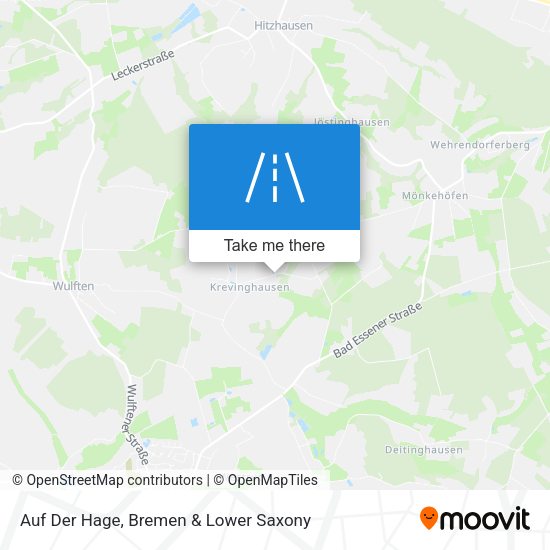 Auf Der Hage map