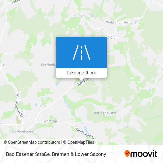 Bad Essener Straße map