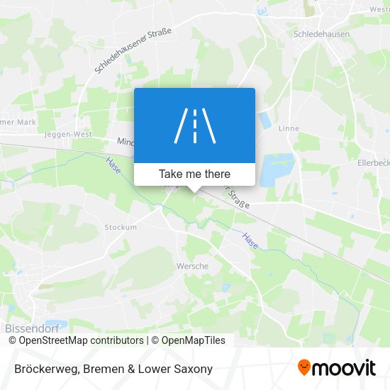 Bröckerweg map