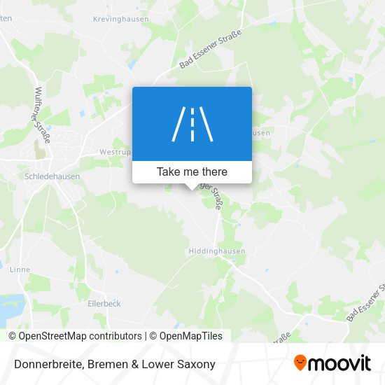 Donnerbreite map
