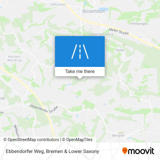 Ebbendorfer Weg map