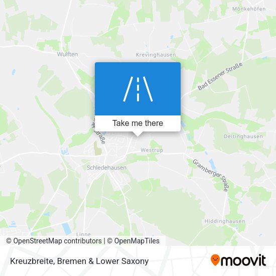 Kreuzbreite map