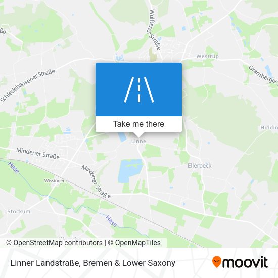 Linner Landstraße map