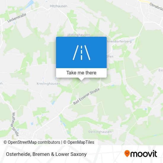 Osterheide map