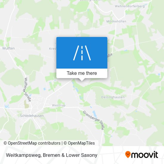 Weitkampsweg map