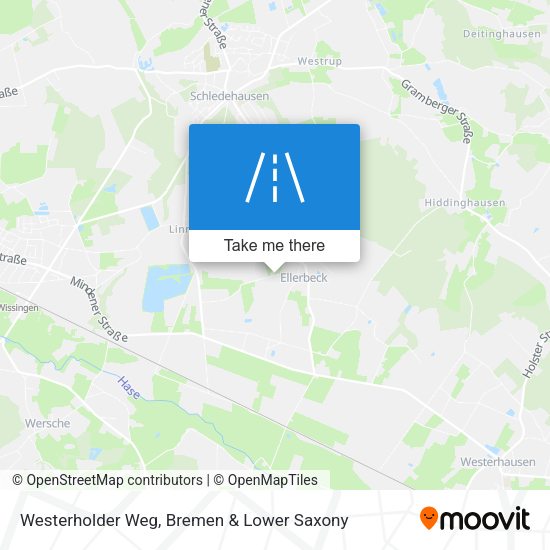 Westerholder Weg map