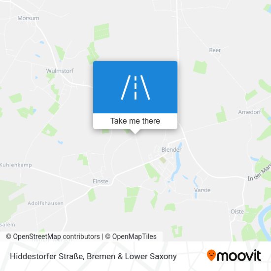 Hiddestorfer Straße map