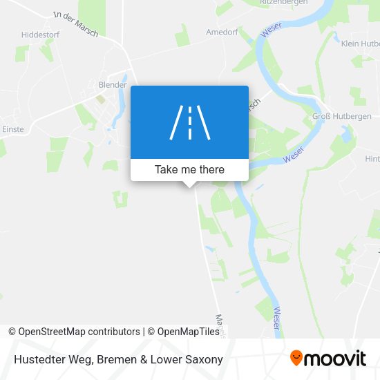Hustedter Weg map