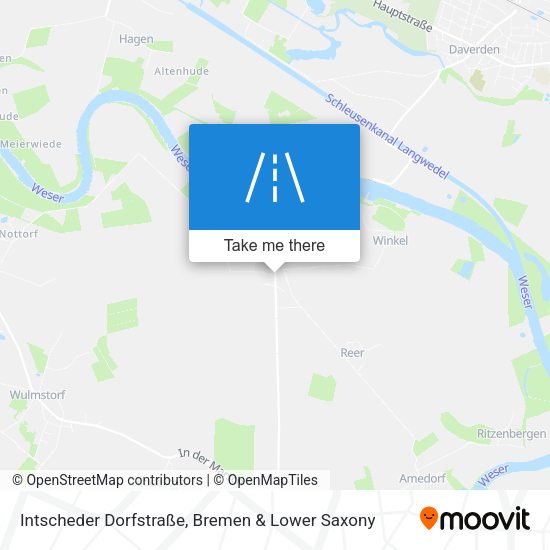 Intscheder Dorfstraße map