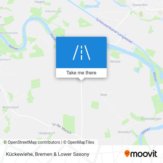 Kückewiehe map