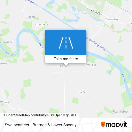 Swalbensteert map
