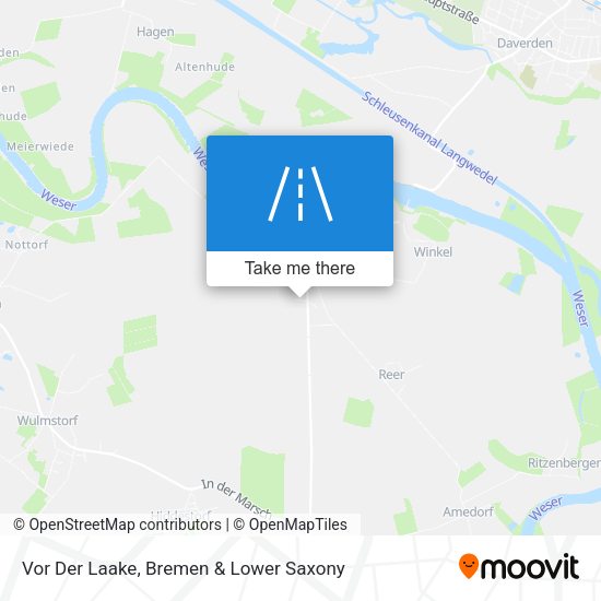 Vor Der Laake map