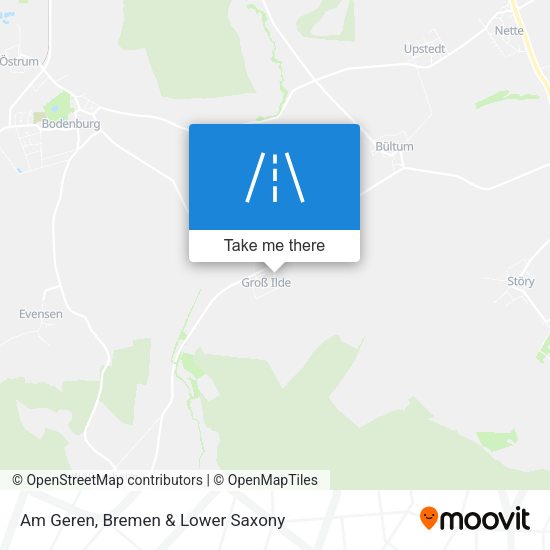 Am Geren map