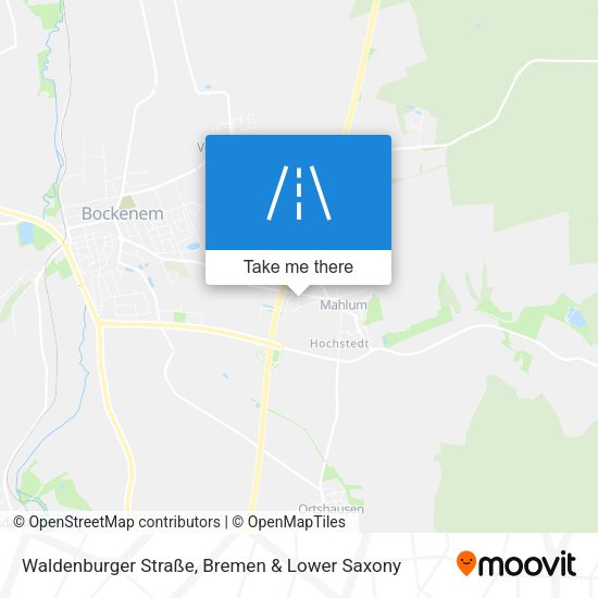 Waldenburger Straße map