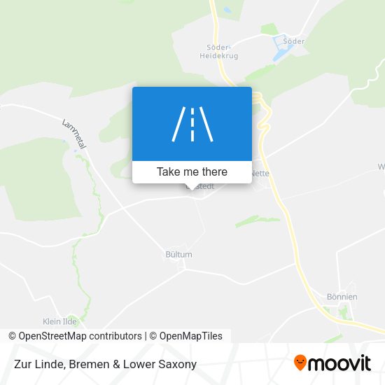 Zur Linde map