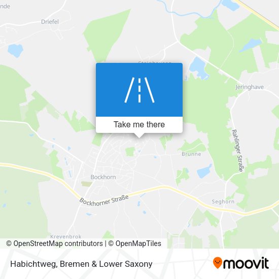 Habichtweg map