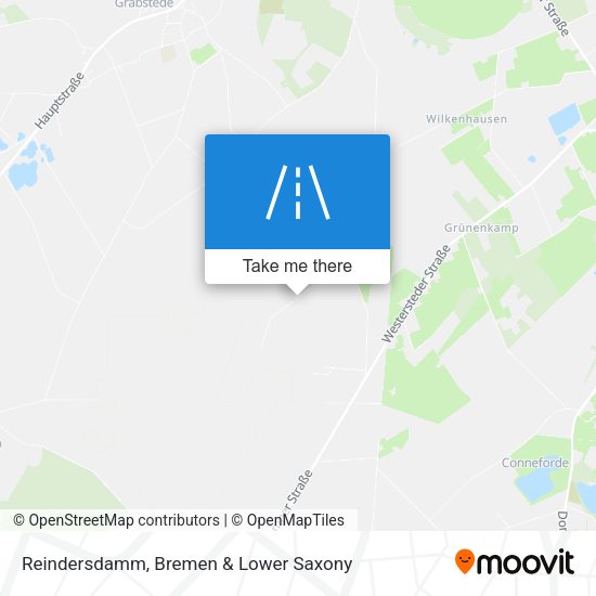 Reindersdamm map