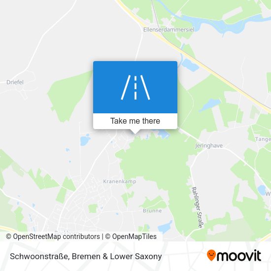 Schwoonstraße map