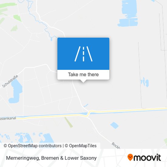 Memeringweg map
