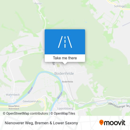 Nienoverer Weg map