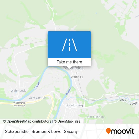 Schapenstiel map