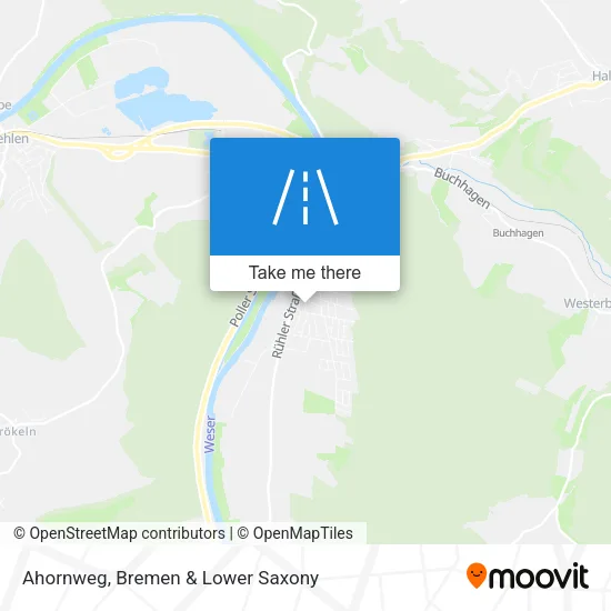 Карта Ahornweg