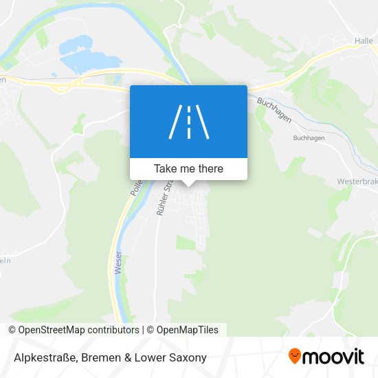 Alpkestraße map