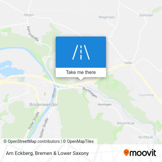 Am Eckberg map