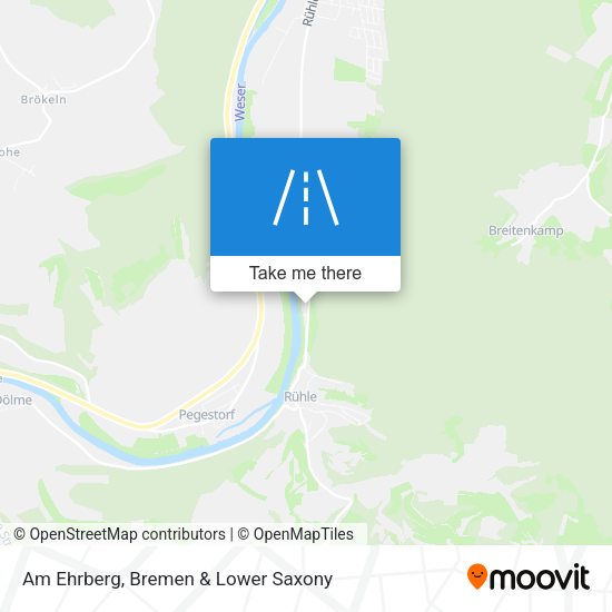Am Ehrberg map