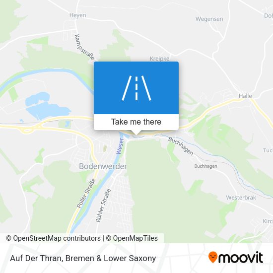 Auf Der Thran map