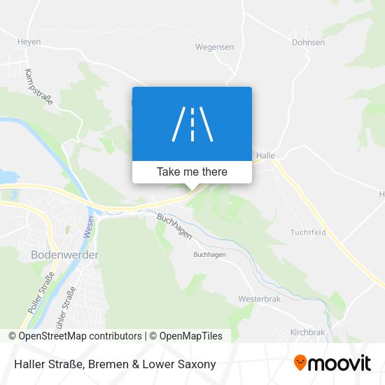 Haller Straße map