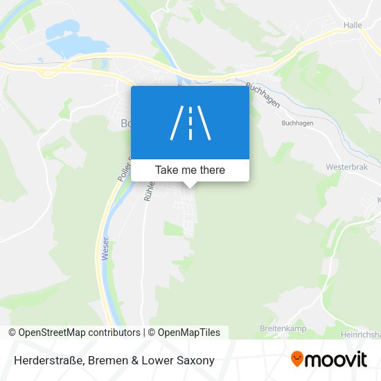 Herderstraße map