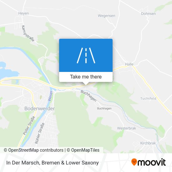 In Der Marsch map
