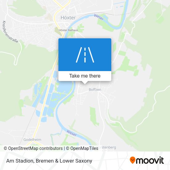 Am Stadion map