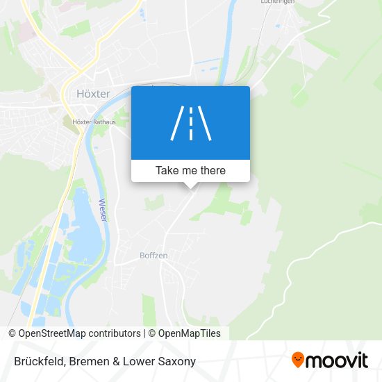Brückfeld map
