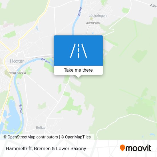 Hammeltrift map