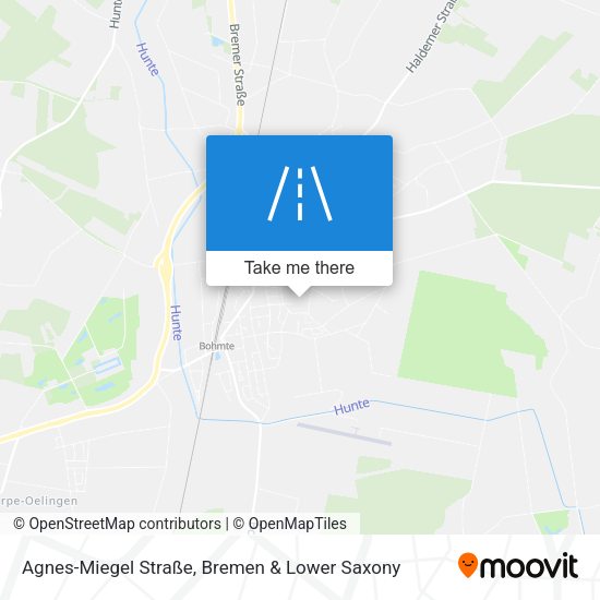Agnes-Miegel Straße map