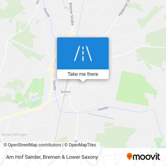 Am Hof Sander map