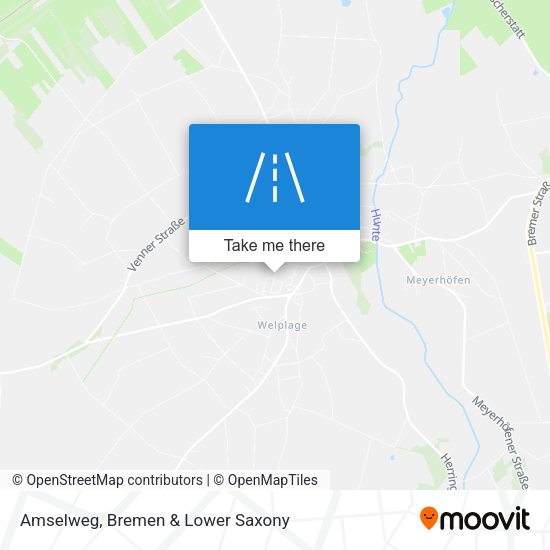 Amselweg map