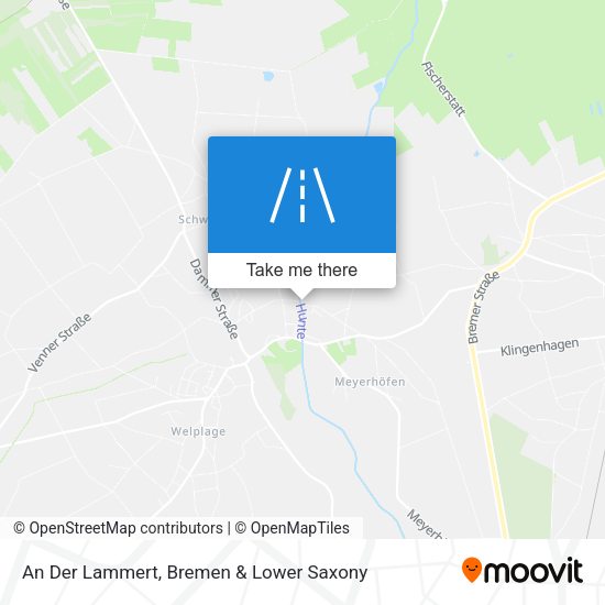 An Der Lammert map