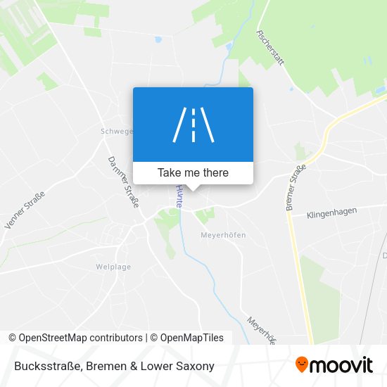 Bucksstraße map