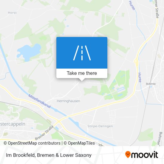 Im Brookfeld map