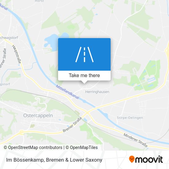 Im Bössenkamp map