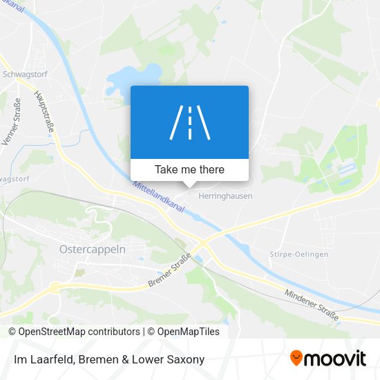 Im Laarfeld map